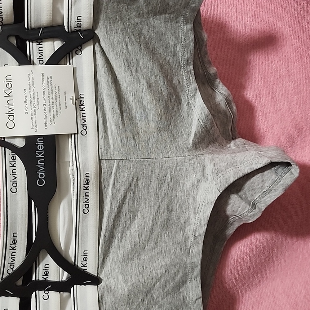 Calvin klein boy short panties NWT